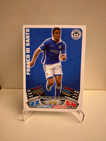 Fodbold kort Topps Match Attax Premier League 2011/2012 - Wigan Franco Di Santo - Pokedexet