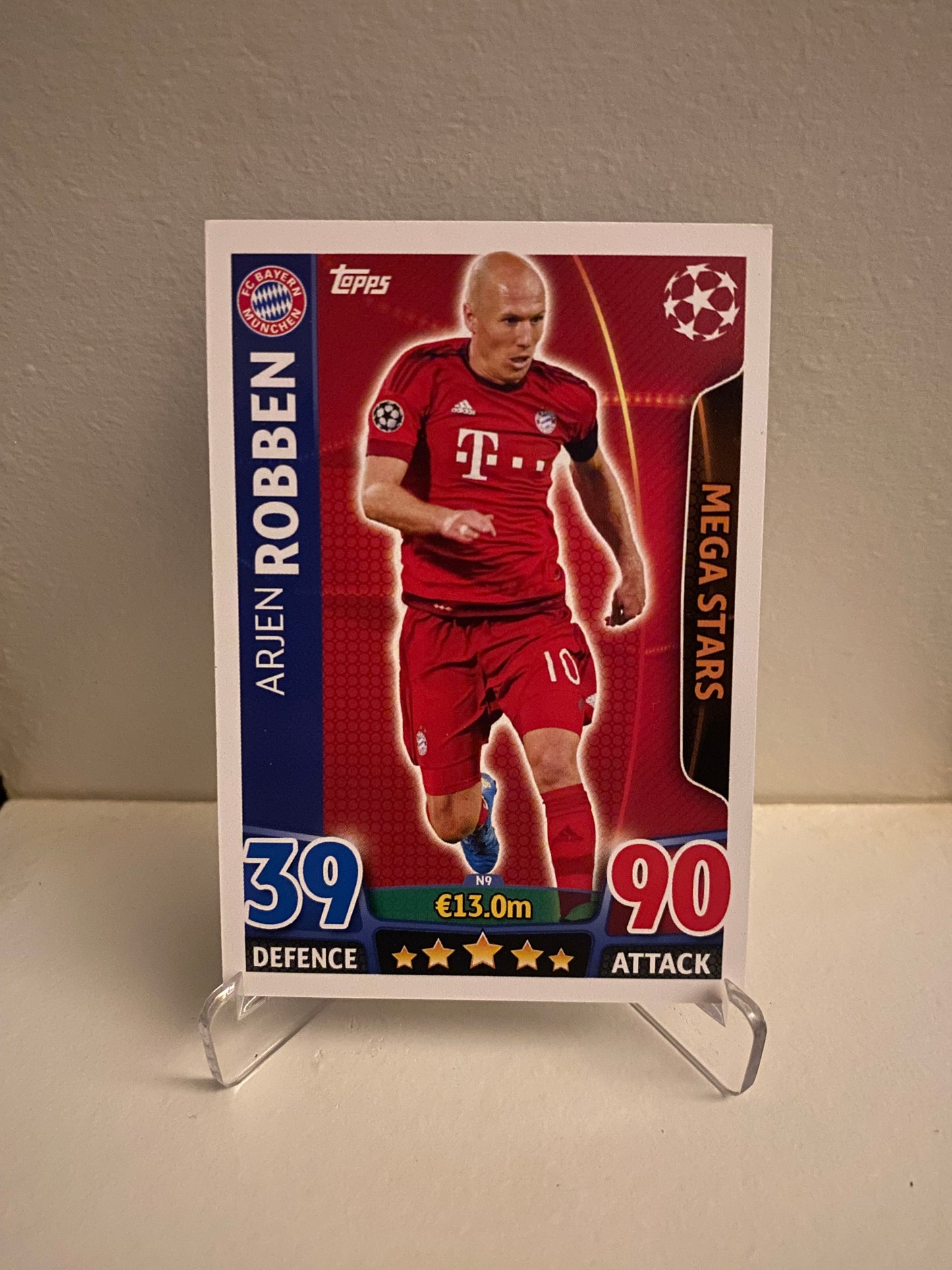 Topps Match Attax UEFA Champions League 2015/2016 Bayern München Arjen Robben