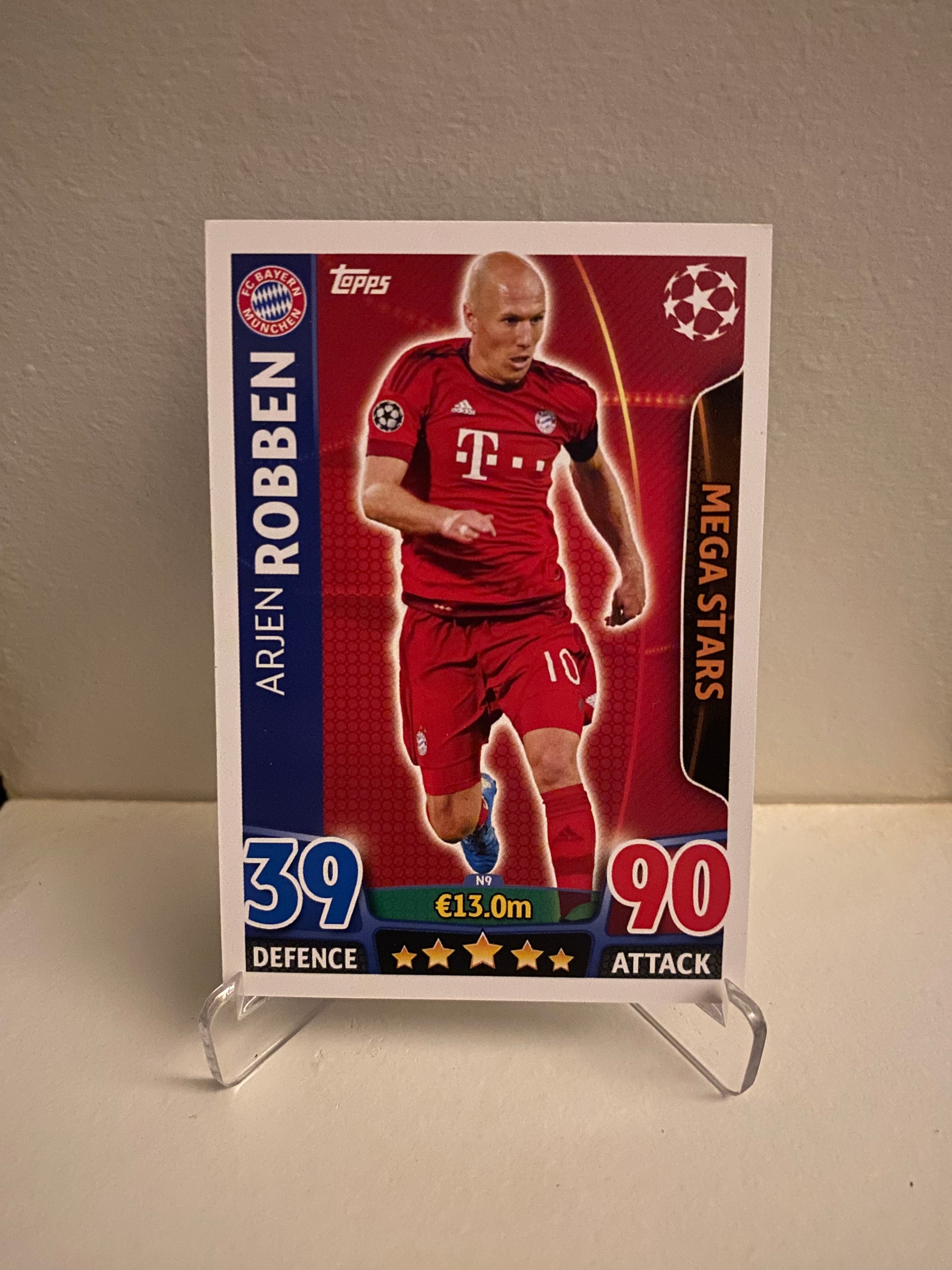 Topps Match Attax UEFA Champions League 2015/2016 Bayern München Arjen Robben