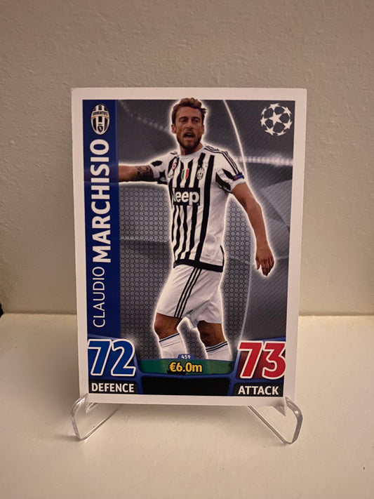 Fodbold kort Topps Match Attax UEFA Champions League 2015/2016 - Juventus Claudio Marchisio - Pokedexet