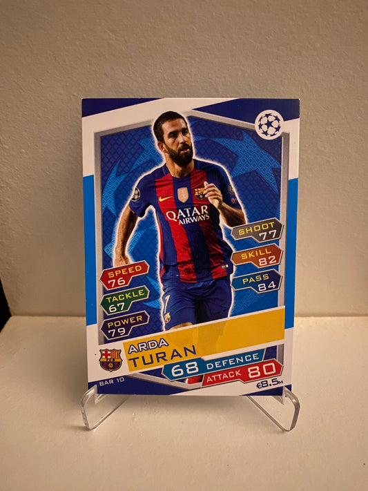 Topps Match Attax UEFA Champions League 2016/2017 Barcelona Arda Turan