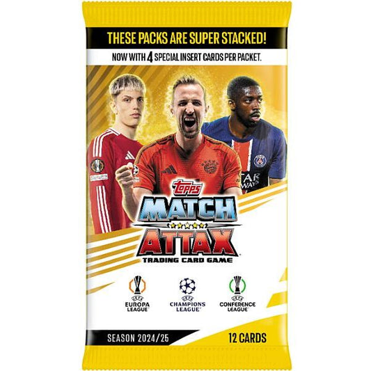 Topps Match Attax UEFA Champions League 2024/2025 Booster Pakke