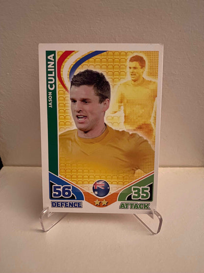 Fodbold kort Topps Match Attax World Cup 2010 - Australien Jason Culina - Pokedexet