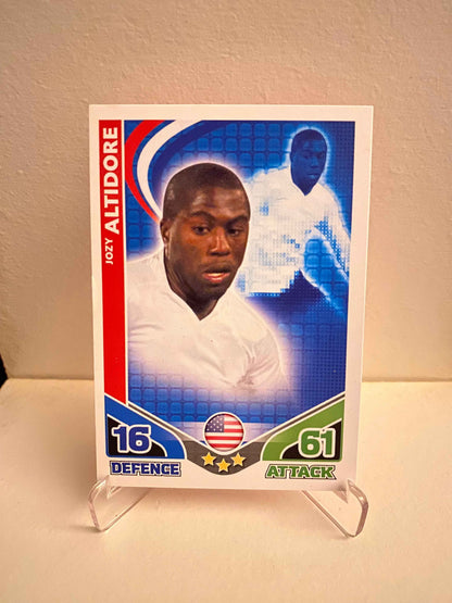 Fodbold kort Topps Match Attax World Cup 2010 - USA Jozy Altidore - Pokedexet
