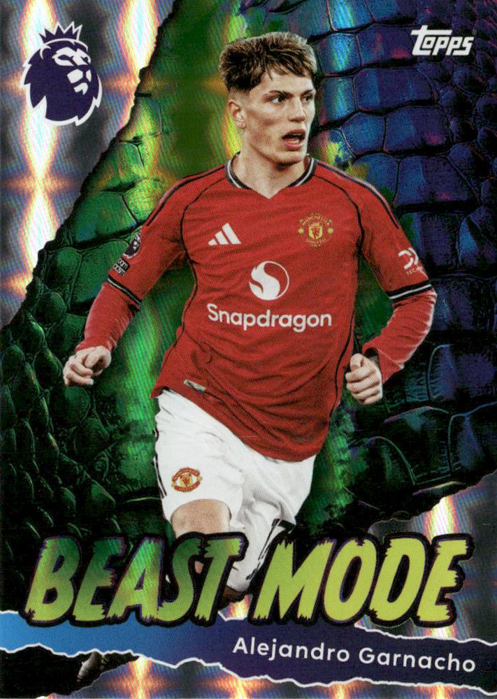 Fodbold kort Topps Premier League 2025/2026 - Beast Mode Alejandro Garnacho - Pokedexet