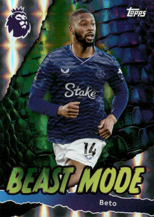 Fodbold kort Topps Premier League 2025/2026 - Beast Mode Beto - Pokedexet