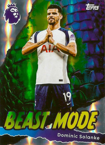 Fodbold kort Topps Premier League 2025/2026 - Beast Mode Dominic Solanke - Pokedexet