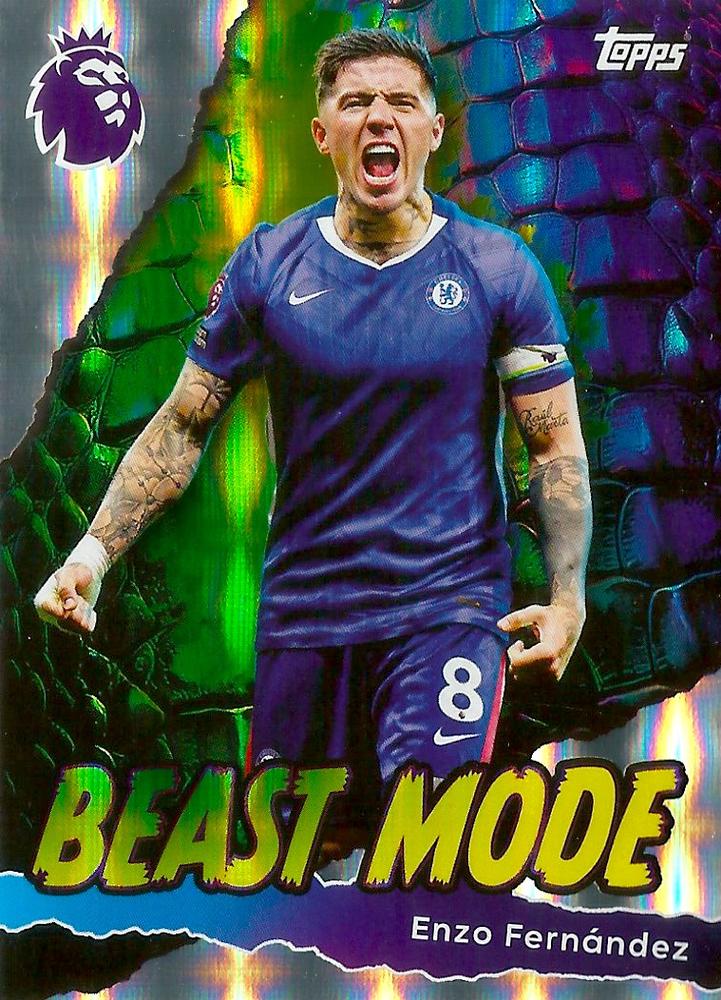 Fodbold kort Topps Premier League 2025/2026 - Beast Mode Enzo Fernandez - Pokedexet