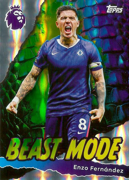 Fodbold kort Topps Premier League 2025/2026 - Beast Mode Enzo Fernandez - Pokedexet