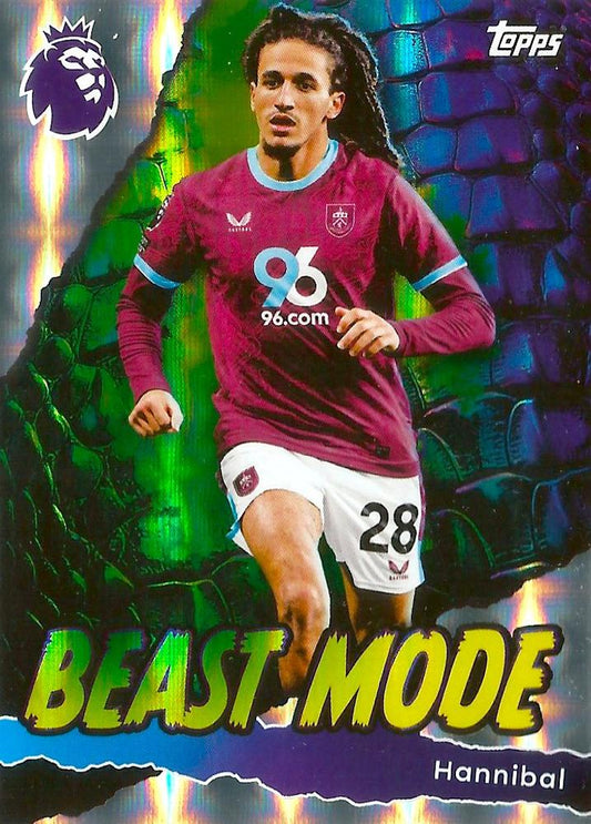 Fodbold kort Topps Premier League 2025/2026 - Beast Mode Hannibal - Pokedexet