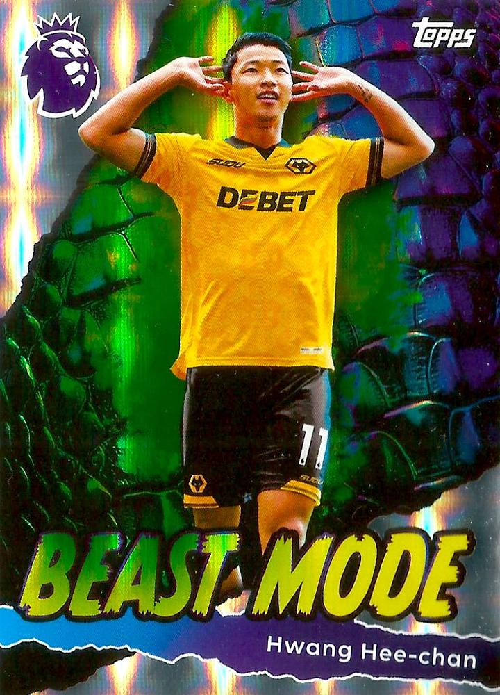 Fodbold kort Topps Premier League 2025/2026 - Beast Mode Hwang Hee-Chan - Pokedexet
