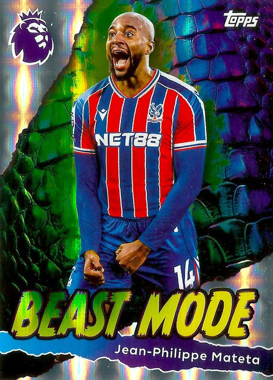 Fodbold kort Topps Premier League 2025/2026 - Beast Mode Jean-Philippe Mateta - Pokedexet