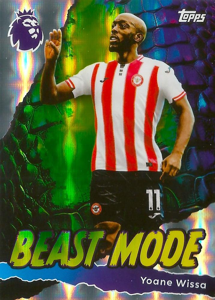 Fodbold kort Topps Premier League 2025/2026 - Beast Mode Yoane Wissa - Pokedexet