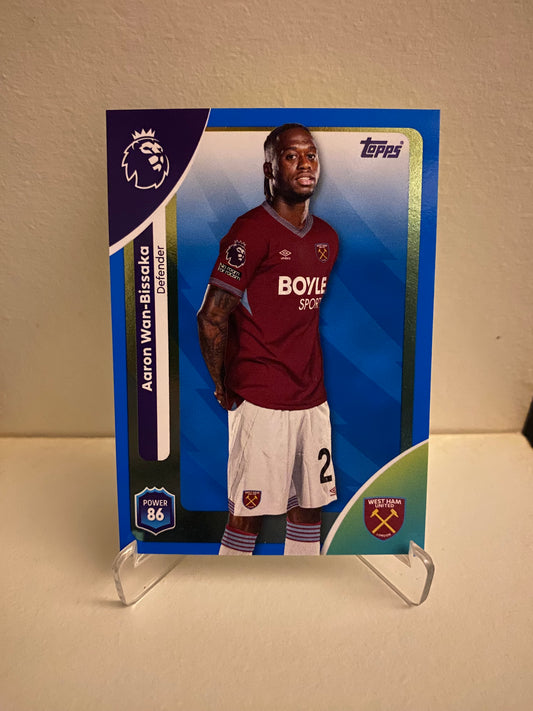 Topps Premier League 2025/2026 Blue Parallel Aaron Wan-Bissaka
