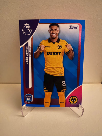 Topps Premier League 2025/2026 Blue Parallel Joao Gomes