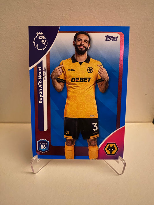 Topps Premier League 2025/2026 Blue Parallel Rayan Ait-Nouri