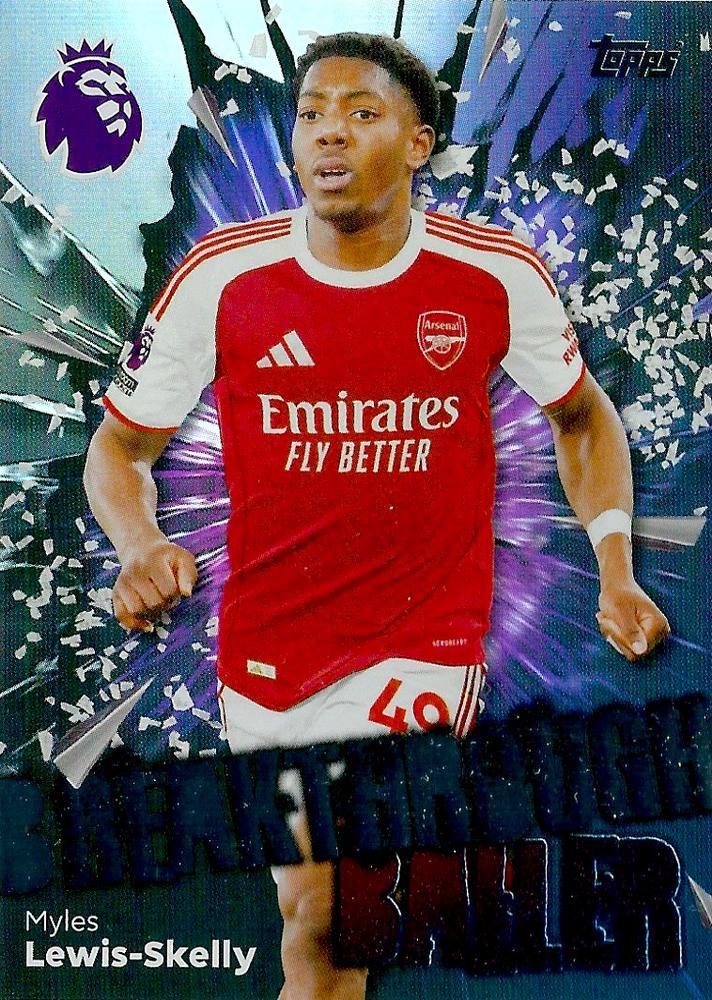 Fodbold kort Topps Premier League 2025/2026 - Breakthrough Baller Myles Lewis-Skelly - Pokedexet