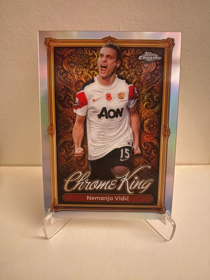 Topps Premier League 2025/2026 Chrome King Nemanja Vidic