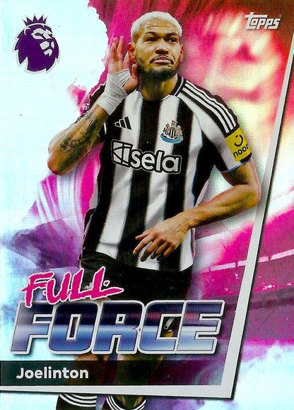Fodbold kort Topps Premier League 2025/2026 - Full Force Joelinton - Pokedexet