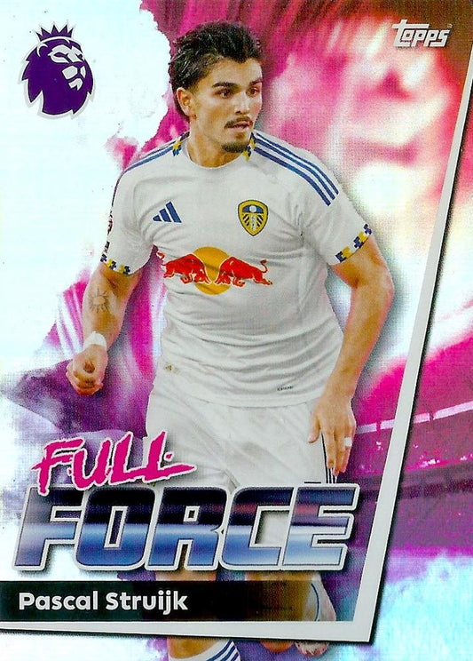 Fodbold kort Topps Premier League 2025/2026 - Full Force Pascal Struijk - Pokedexet