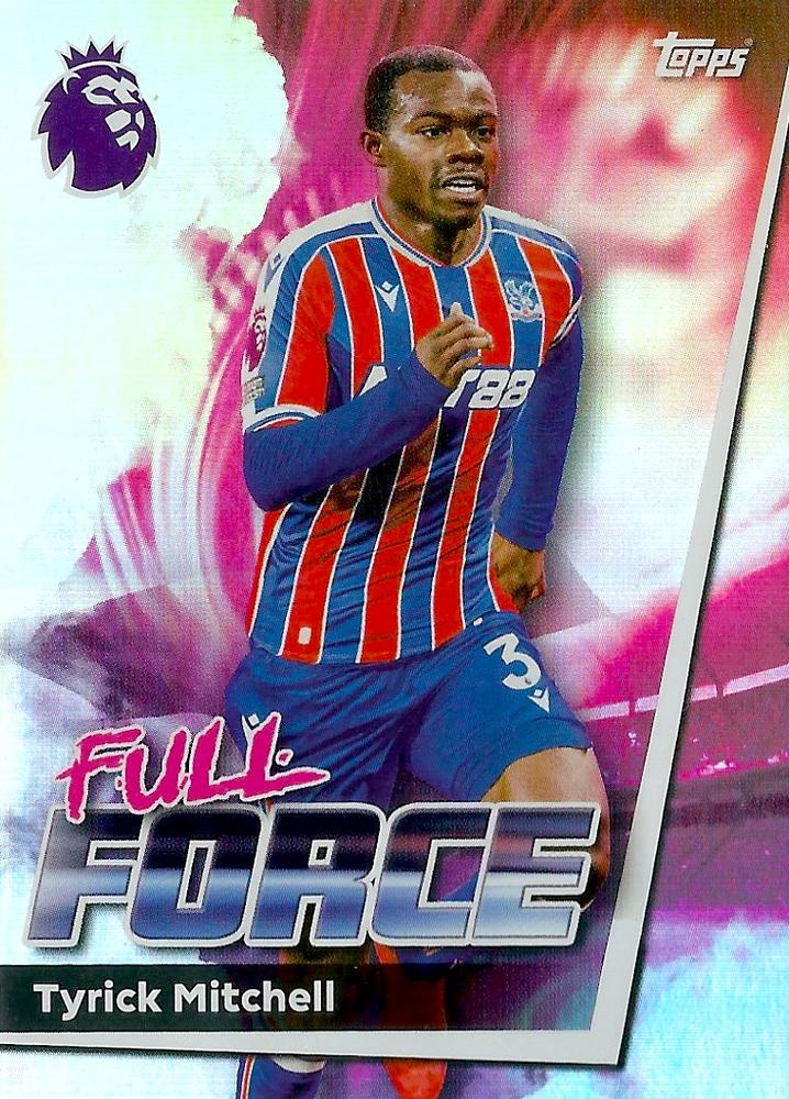 Fodbold kort Topps Premier League 2025/2026 - Full Force Tyrick Mitchell - Pokedexet