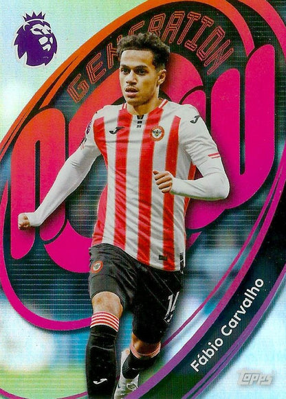 Fodbold kort Topps Premier League 2025/2026 - Generation Now Fabio Carvalho - Pokedexet