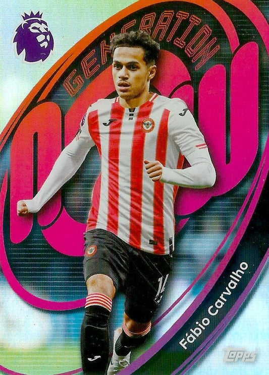 Fodbold kort Topps Premier League 2025/2026 - Generation Now Fabio Carvalho - Pokedexet