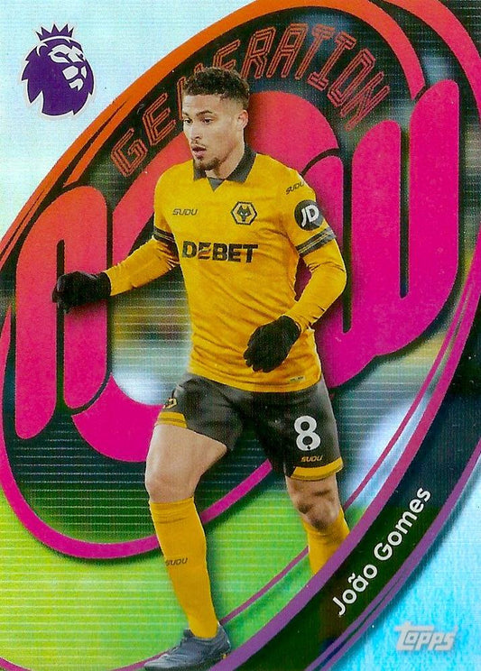 Fodbold kort Topps Premier League 2025/2026 - Generation Now Joao Gomes - Pokedexet