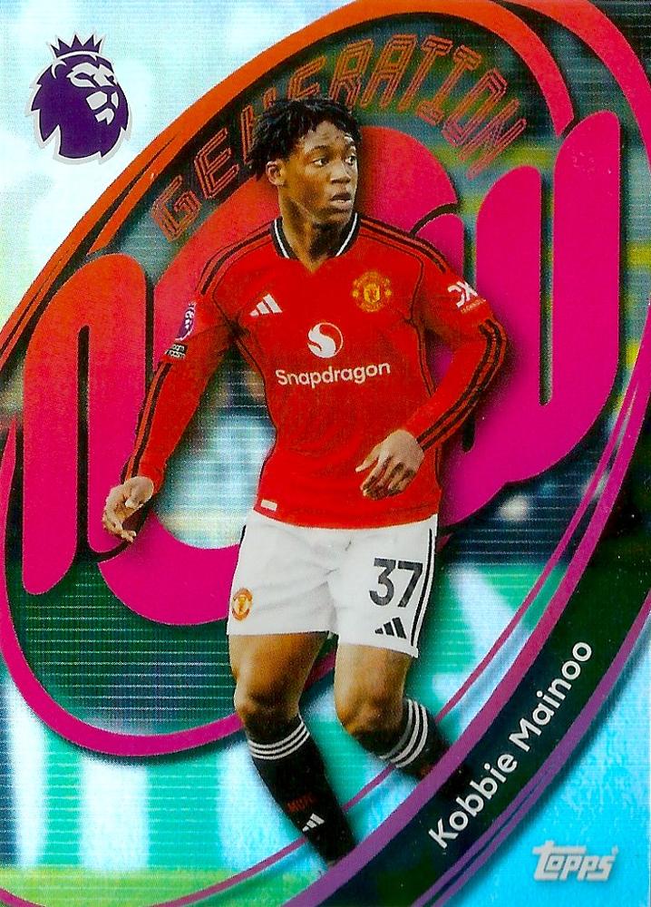 Fodbold kort Topps Premier League 2025/2026 - Generation Now Kobbie Mainoo - Pokedexet