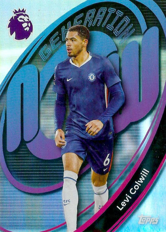Fodbold kort Topps Premier League 2025/2026 - Generation Now Levi Colwill - Pokedexet