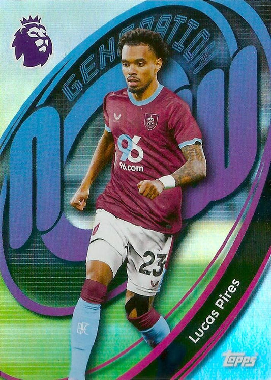 Fodbold kort Topps Premier League 2025/2026 - Generation Now Lucas Pires - Pokedexet