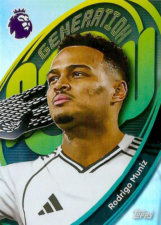 Fodbold kort Topps Premier League 2025/2026 - Generation Now Rodrigo Muniz - Pokedexet