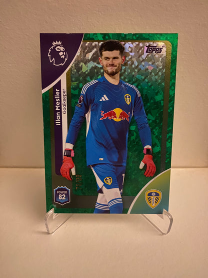 Fodbold kort Topps Premier League 2025/2026 - Green Parallel Illan Meslier 71/99 - Pokedexet