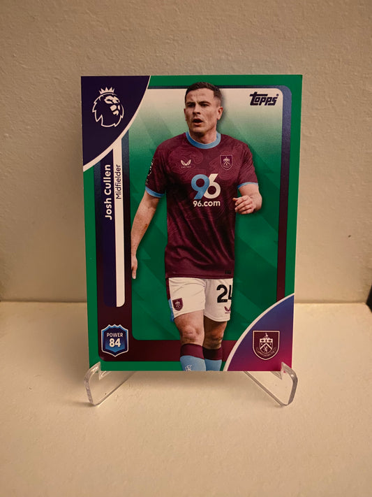 Fodbold kort Topps Premier League 2025/2026 - Green Parallel Josh Cullen - Pokedexet