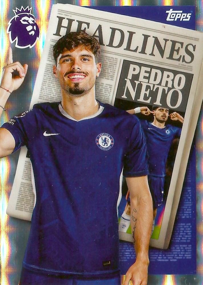 Fodbold kort Topps Premier League 2025/2026 - Headlines Pedro Neto - Pokedexet