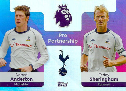 Fodbold kort Topps Premier League 2025/2026 - Pro Partnership Darren Anderton/Teddy Sheringham - Pokedexet