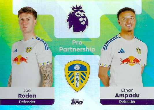 Fodbold kort Topps Premier League 2025/2026 - Pro Partnership Joe Rodon/Ethan Ampadu - Pokedexet