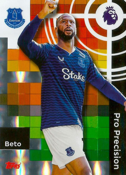 Fodbold kort Topps Premier League 2025/2026 - Pro Precision Beto - Pokedexet