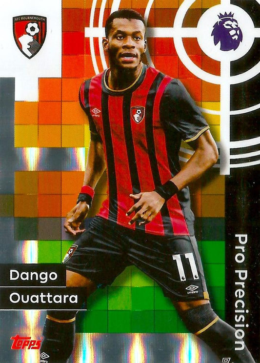 Fodbold kort Topps Premier League 2025/2026 - Pro Precision Dango Ouattara - Pokedexet