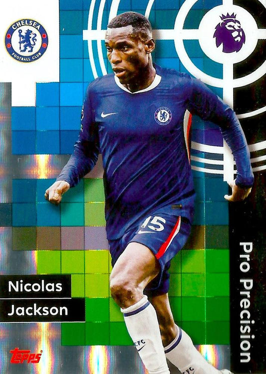 Fodbold kort Topps Premier League 2025/2026 - Pro Precision Nicolas Jackson - Pokedexet