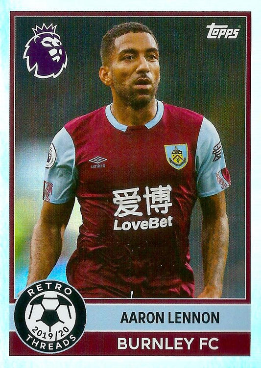 Fodbold kort Topps Premier League 2025/2026 - Retro Threads Aaron Lennon - Pokedexet