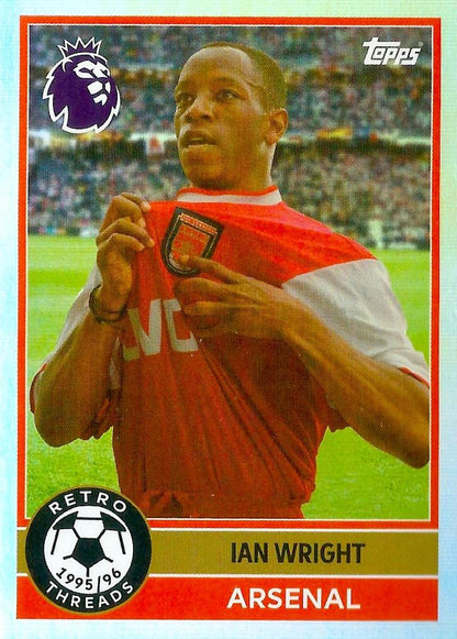 Fodbold kort Topps Premier League 2025/2026 - Retro Threads Ian Wright - Pokedexet