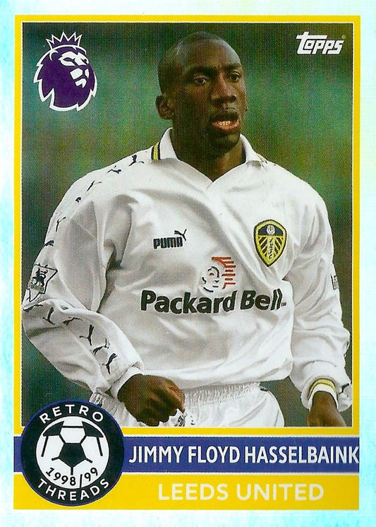 Fodbold kort Topps Premier League 2025/2026 - Retro Threads Jimmy Floyd Hasselbaink - Pokedexet