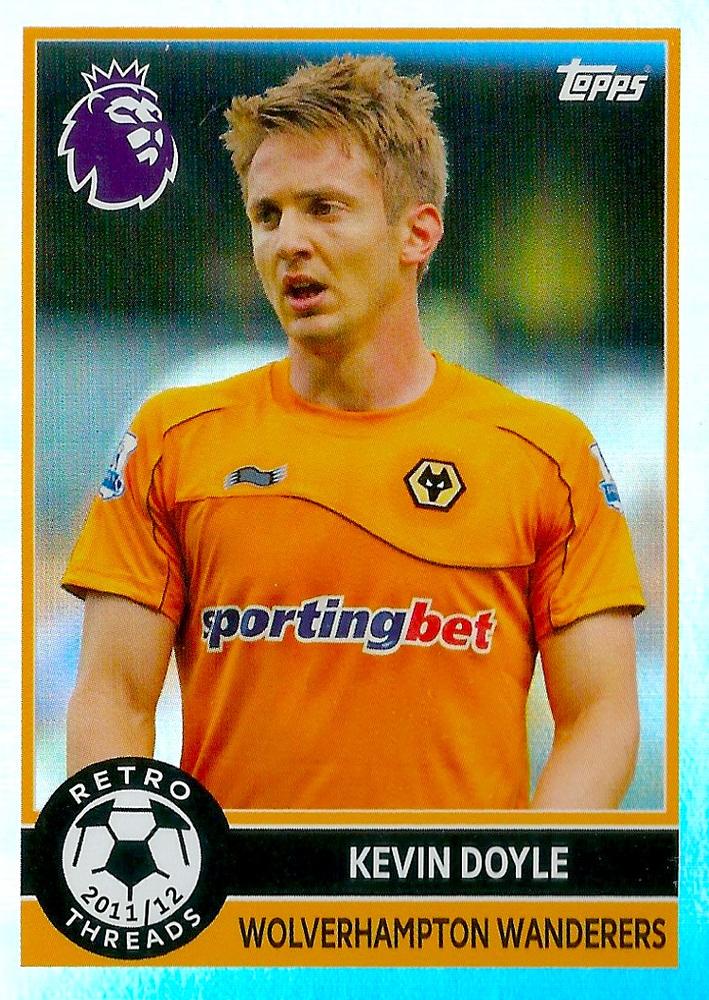 Fodbold kort Topps Premier League 2025/2026 - Retro Threads Kevin Doyle - Pokedexet