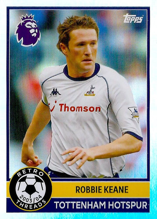 Fodbold kort Topps Premier League 2025/2026 - Retro Threads Robbie Keane - Pokedexet