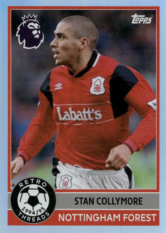 Fodbold kort Topps Premier League 2025/2026 - Retro Threads Stan Collymore - Pokedexet