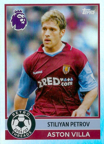 Fodbold kort Topps Premier League 2025/2026 - Retro Threads Stiliyan Petrov - Pokedexet
