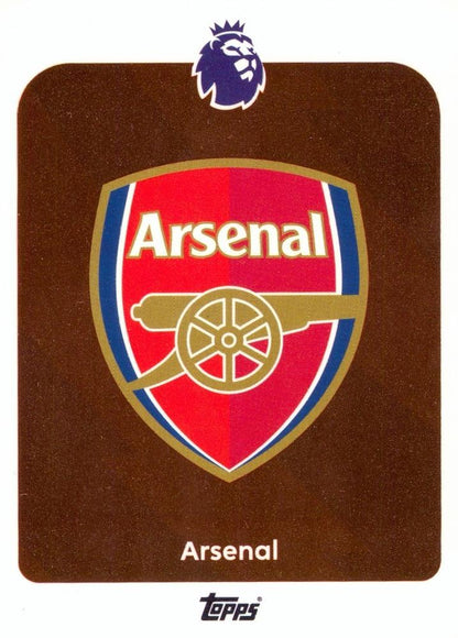 TFodbold kort opps Premier League 2025/2026 - Team Badge Arsenal - Pokedexet