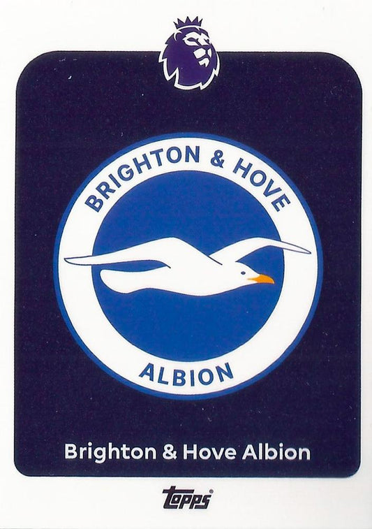Topps Premier League 2025/2026 Team Badge Brighton & Hove Albion