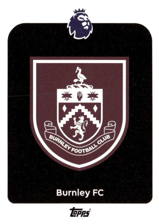 Topps Premier League 2025/2026 Team Badge Burnley FC